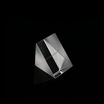5x5x5MM 삼각 프리즘 대용량 굴절 소재 광학 유리 직각 제조, 한개옵션0