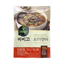 CJ제일제당 비비고 소고기 미역국 500g, 4개