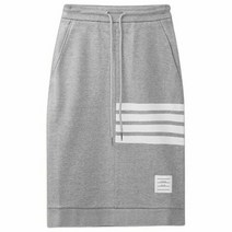 톰브라운 명품THOM BROWNE SS 바 스트라이프 루프백 져지 니트 스커트 FJKA