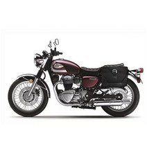 가와사키 W400 W650 W800 튜닝 파츠 탈부착 퀵 사이드백 브라켓 포함 세트, B, 우
