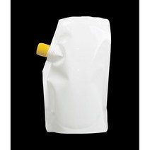 유백 스파우트파우치 육수팩 소스용 15x23+8 (500g), 100장