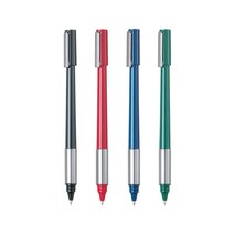 [12개입] 펜텔 라인스타일 유성볼펜 1.0mm / BK708, 12개입 레드 (BK708-B)