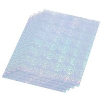 홀로그램 인쇄용 스티커 A4 용지 잉크젯 레이저 프린터 용 (20매), F x 20장