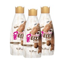 [ 피죤 ] 울터치 중성세제 (실내건조) 1L / 손세탁 일반드럼겸용, 3개