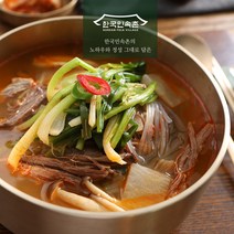 한국민속촌 이북식 파육개장 파우치 400g, 3팩