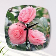 [바보사랑] 아크릴시계_풍수건강을가져다주는장미꽃02, 타입선택:1.원형
