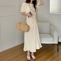 스트릿살롱 언발 스트랩 원피스