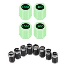 야광 카본 타이어 밸브캡 4p 전차종 호환 bmw 아우디 기아 벤츠, 야광-기아(신형로고)4p, 4개