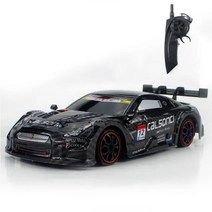 RC카 소품샵 보트 헬리콥터 렉서스 4WD 드리프트 레이싱 카 2.4G 오프로드 록스타 라, GTR Black