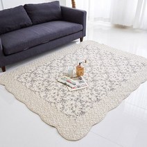 [갤러리데코] 모노 워싱 퀼트 스프레드 카페트 누빔 카페트 200x230cm