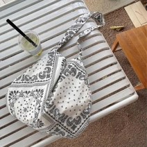 공효진 김나영 에코백 페이즐리 반다나 가방