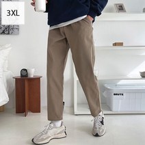 조군샵 따뜻한 테이퍼드 기모 올밴딩 팬츠 P6431