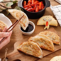 대구 납작만두 1kg 칠성 시장 택배 소스증정, 납작만두1kg(소스2개증정), 1개