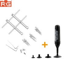 조정 가능한 카메라 렌즈 스패너 렌치 3 팁 니콘 캐논 호환 소니 호환 펜탁스 렌즈 리무버용 플랫 오프닝 수리 도구 세트, [04] Bundle4