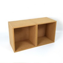 한목가구 네추럴 공간박스오픈형 공간박스, 내추럴2p