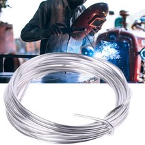 용접와이어 용접철사망 2.00mm 3m5m 플럭스 코어드 와이어 저체온증 알루미늄 봉, One Color, One Size, 01 2mm-3m