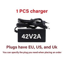 전기 스쿠터 보드 배터리 팩 100 신제품, Charger