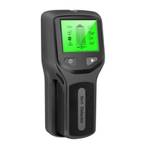 Y1AE 5 in 1 Stud Detector Professional Wall Scanner Sensor Beam Finder with LCD Display for Wood Met, 02 Black