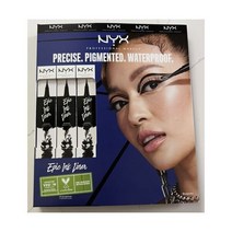 아이펜슬 눈화장 NYX Epic Ink Liner 아이 라이너 방수 EIL01 블랙 3 pack