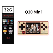 Anbernic RG300X 레트로 휴대용 게임 콘솔 비디오 플레이어 PS1 지원 HD 128g 18000 어린이 선물 VS Q20 미니, 06 32G 2500 Games