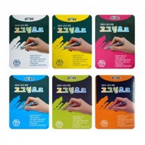 고그린 초크(6색-1갑10본) - 물크레용칠판, 연두