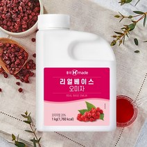흥국 맘스 리얼 베이스 오미자 1kg 에이드