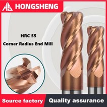 R0512 불노즈 커터 코너 반경 엔드 밀 CNC 텅스텐 스틸 금속 라우터 공구 표면 가공 카바이드 밀링 커터, 16R3X16X150