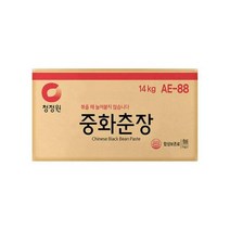 청정원 엄마손맛 맞벌이 우리가족 중화춘장 14kg지함 업소용 짜장밥 볶음밥 떡볶이 아이짜장 신혼부부 자취 중화요리 양파, 4박스