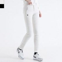 겨울 인도어필드 융기모패딩 골프여자바지 스크린 사방스판