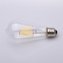 대용량제습기 업소용 대형 산업용ST64 LED 필라멘트 에디슨 전구 램프 E27 220V 산업 장식 빈티지 레트로, 01 웜 화이트_02 8W