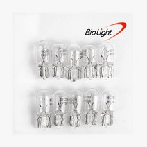 바이오라이트/ T10 12V5W_10개/T10 24V3W_10개/미등/실내등/번데기, 2. T10 24V3W_10개