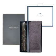 송월타올 항균 99.9% 컬러무지 3단폰지 우산 감사 선물 2p세트