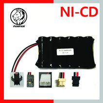 PORESO 7.2V AA 600mAh 니카드 Ni-CD 수신기 RC RC카 탱크 워탱크 락크롤러 탑크롤러 배터리, 옵션3)KEP컨넥터
