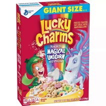 [미국직배송-PRIMO]제네럴밀스 럭키 참스 마시멜로 시리얼 (용량옵션) Lucky Charms Original Cereal, 1개, 739g