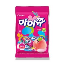 썬 크라운제과 마이쮸 복숭아