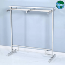 튼튼한 매장용행거 옷걸이 스틸 이동식 모던 의류 멀티 파이프, 옵션2