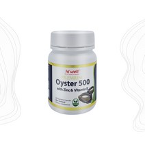 굿소일직구 Hiwell 뉴질랜드 굴추출물 500mg 아연 60캡슐, 비타민E 아연 포함 천연 영양제