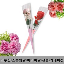 어버이날선물/스승의날선물/장미꽃 카네이션, 장미비누꽃(원통형-핑크)