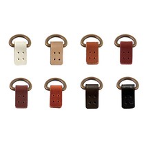 [1쌍] 미니 사시꼬미 앤틱디링 세트 가죽디링, 다크브라운