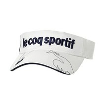 일본발송 르꼬끄 sportif 골프 컬렉션 22 봄여름 모델 바이저, Free Size, WH00 (white)