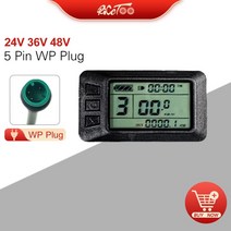전동스쿠터 스로틀 소형전기차 EBike 디스플레이 KT LCD3 LCD4 LCD5 LCD7 LCD8H LCD9 LED880 LED900S 24V36V48V 72V 전기 스쿠터 자전, [12] LCD7U 24V36V48V WP