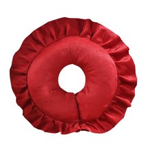 러빙랩 안면베개 안면쿠션 경락베개 자국방지 쿠션 베개 마사지쿠션, 레드