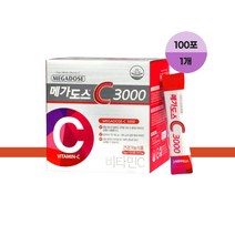 고려은단 메가도스C 3000 비타민C 100포 1개 하루1포 면역케어, 단품, 단품