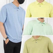 콘피아르 남성 썸머 니트 반팔 카라티 TC3902