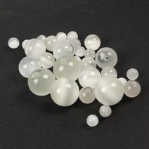 천연 원석 비즈 재료 팔찌 묵주 만들기 [캣츠아이 화이트] 천연석 마노, 10mm