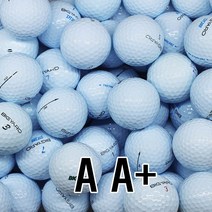 브랜드 로스트볼 모음, 50개, 11빅야드 화이트 피스 혼합 A~A+