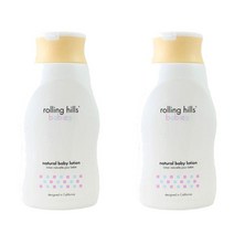 롤링 힐스 내츄럴 베이비 아기 로션 200ml 2병 (프랑스배송) Rolling Hills Natural Baby Lotion Babies