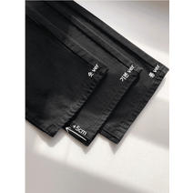 [골반뽕/숏 기본 롱/S~2XL]-3kg 릴리 슬림 일자 블랙 팬츠