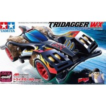 타미야 TRIDAGGER WX AR CHASSIS 미니카 4WD, 혼합 색상, 1개