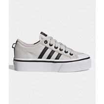 ADIDAS 아디다스 니짜 플랫폼 W - 그레이:블랙 / GX2020 NIZZA PLATFORM GREONE/CBLACK/FTWWHT